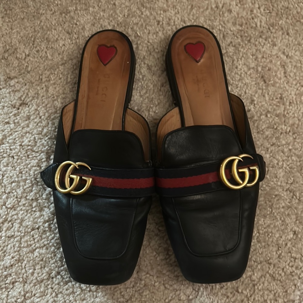 Gucci marmont mules